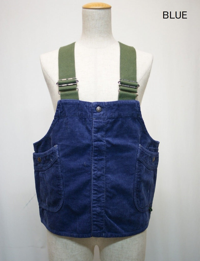 送料無料!ヘンプコットンによるコーデュロイ生地で仕上げたツールベスト SALE!! GOHEMP ゴーヘンプ VENDOR CRAFT VEST / 8W H/C CORDUROY(レディース)キャンプ アウトドア フェス ベスト