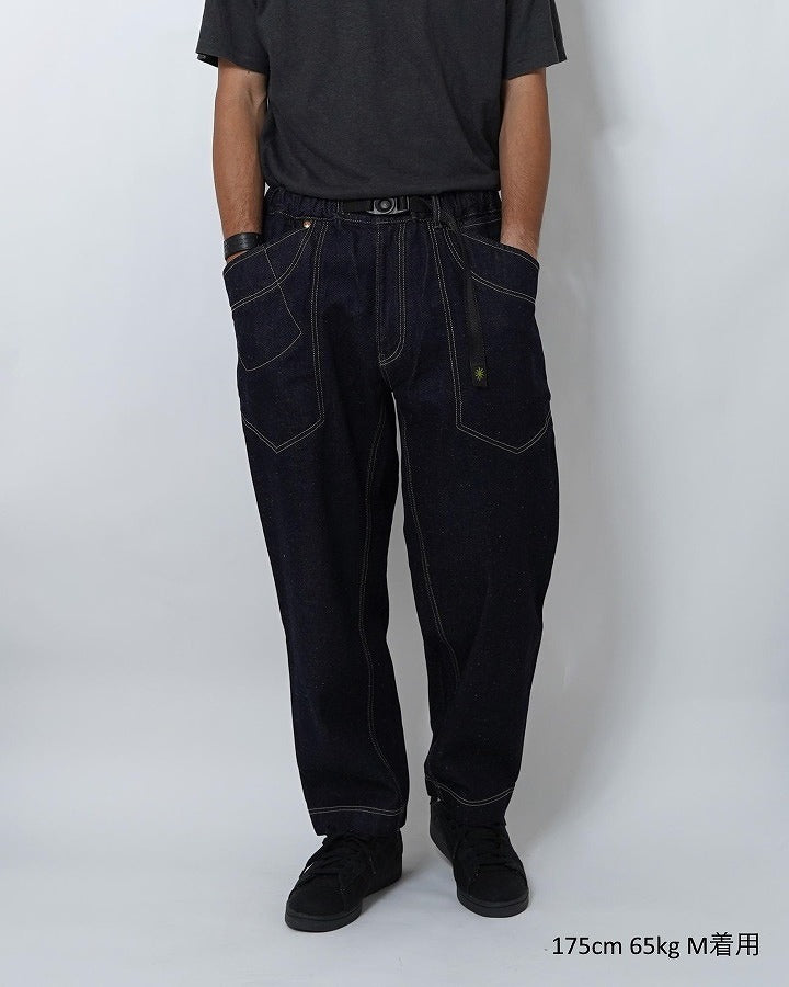 ヘンプコットンデニムGO HEMP ゴーヘンプ TRAVELER EASY PANTS トラベラーイージーパンツ ONE WASH ワンウォッシュ
