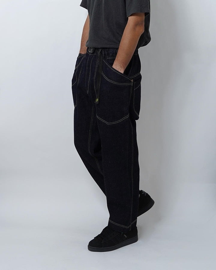 ヘンプコットンデニムGO HEMP ゴーヘンプ TRAVELER EASY PANTS トラベラーイージーパンツ ONE WASH ワンウォッシュ