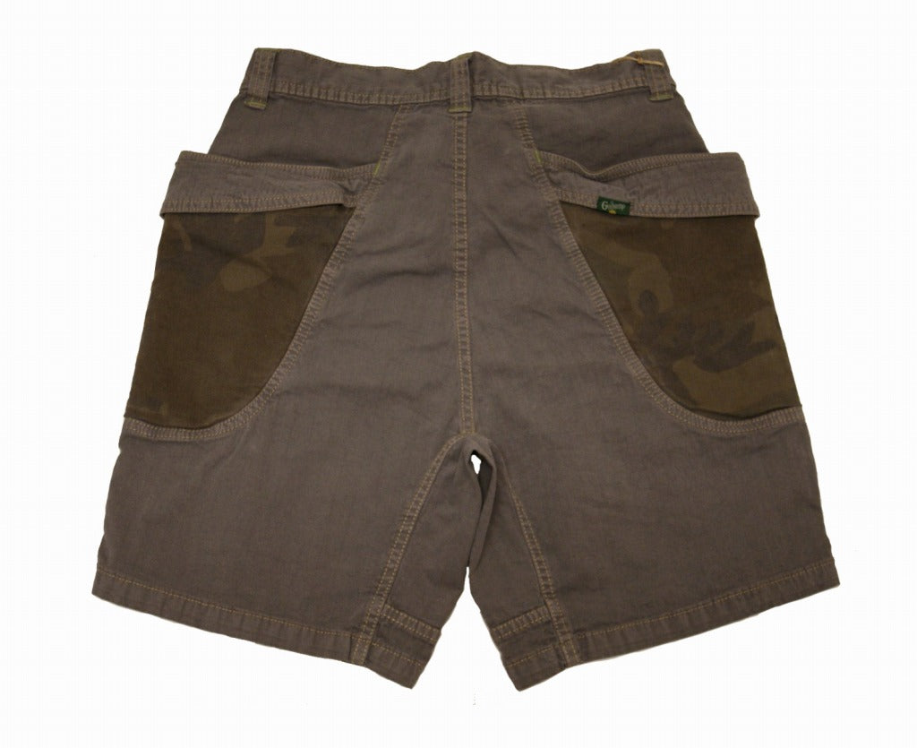 ヘンプ コットンSALE!!GOHEMP ゴーヘンプ VENDOR SHORTS LT GRAY メンズショートパンツ カモ柄