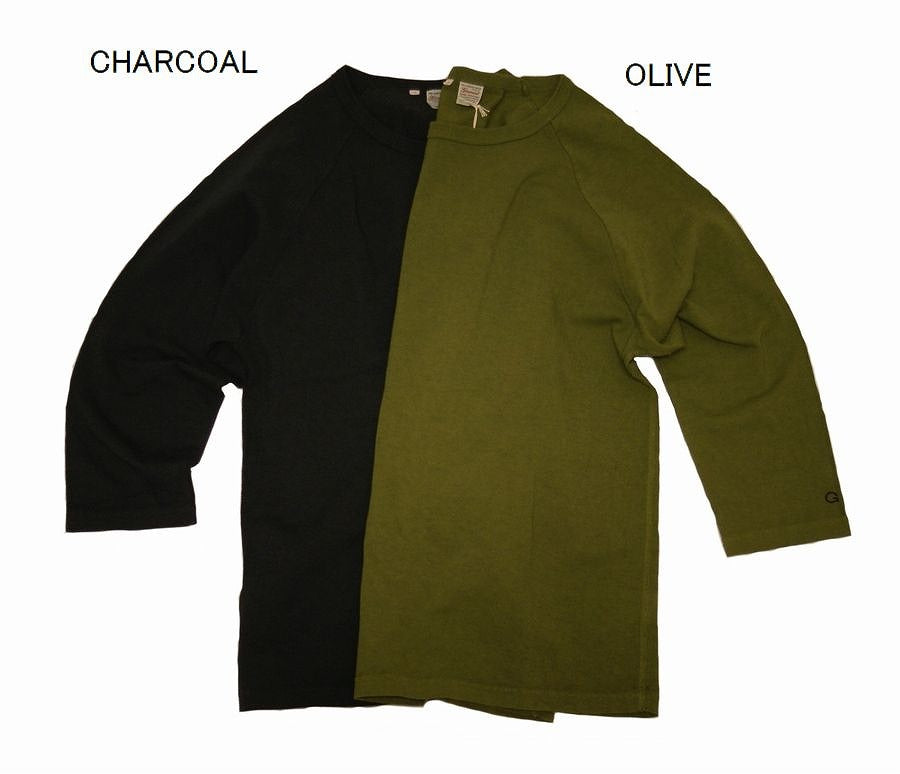 GO WESTRAGLAN 3/4 SLEEVE TEE / 14/1 HEAVY WEIGHT JERSEY メンズM、L
