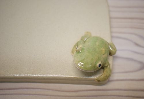 はにわカエルプレート