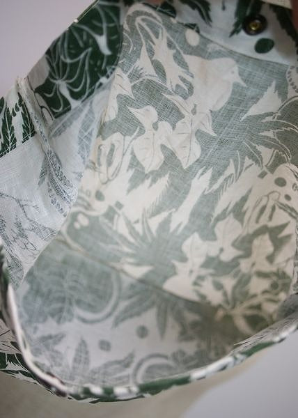 クリックポスト発送GO HEMP SACOCHE /“ 麻朝ひょうたん ” PRINT