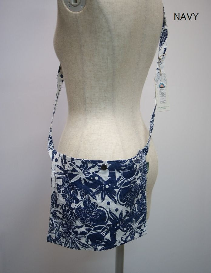 クリックポスト発送GO HEMP SACOCHE /“ 麻朝ひょうたん ” PRINT