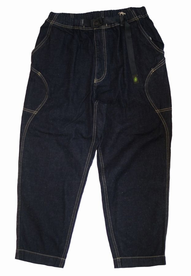ヘンプコットンデニム 9分丈ほどのアンクルカット仕様GO HEMP ゴーヘンプ HIGH EXPLORER PANTS/12ozH/C DENIM ハイエクスプローラーパンツ ONE WASH ワンウォッシュ