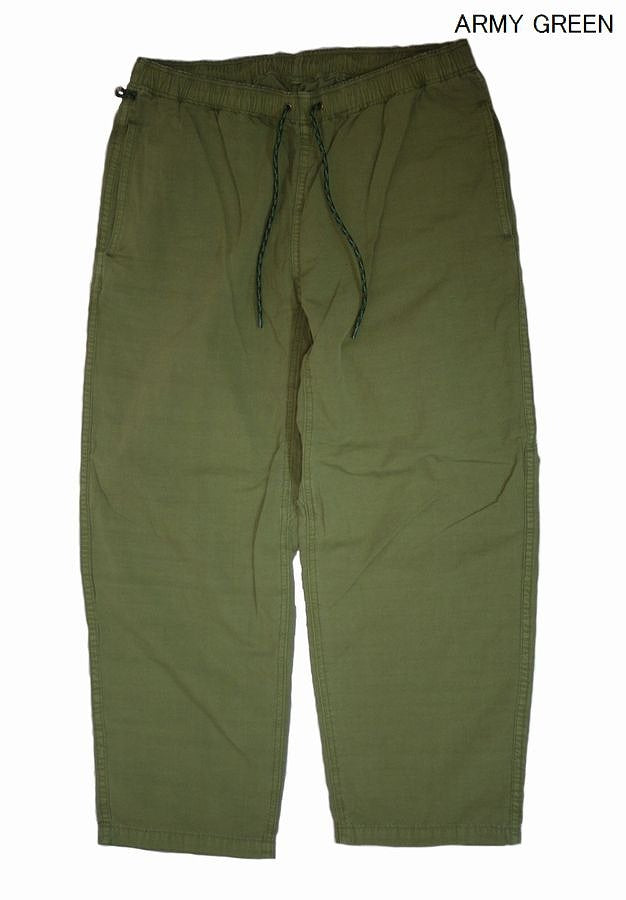 送料無料!!ヘンプコットン・メンズパンツ ゆったりとした履き心地 テーパードシルエットGO HEMP ゴーヘンプ HEMP JAM PANTS/H/C WEATHER メンズパンツ M,L