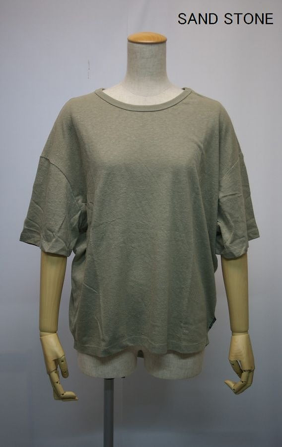 ヘンプ&オーガニックコットン オーガニックコットンの柔らかな肌触りで着心地も快適GO HEMP ゴーヘンプ HONEY TEE 程よくルーズなビッグシルエット レディース半袖Tシャツ