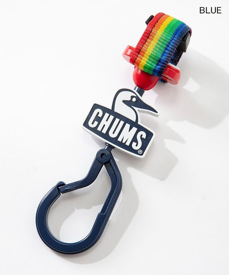 カラビナとフックの2way機能、画期的な便利アイテム CHUMS チャムス ブービーイージーフック(キャンプアクセサリー)Booby Easy Hook カラビナ フック アウトドア