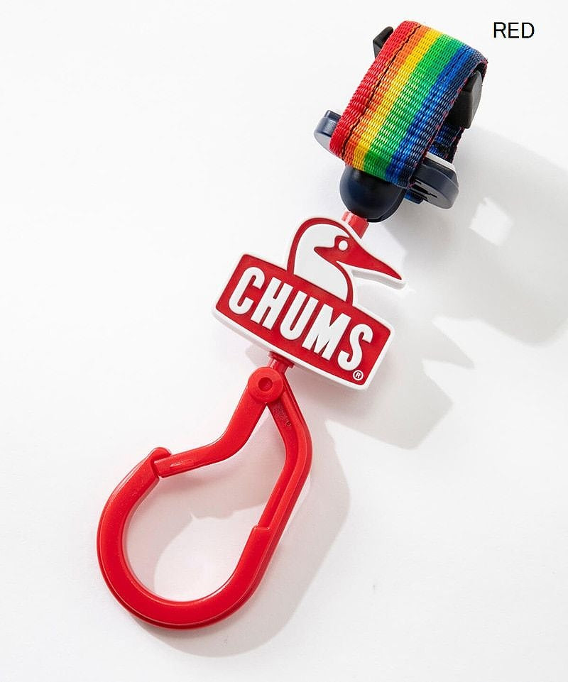 カラビナとフックの2way機能、画期的な便利アイテム CHUMS チャムス ブービーイージーフック(キャンプアクセサリー)Booby Easy Hook カラビナ フック アウトドア