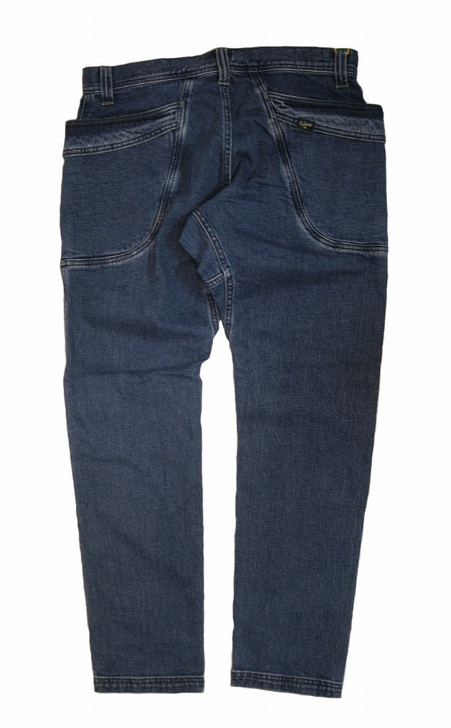 送料無料!すっきりとした細めのボトム GO HEMP ゴーヘンプ VENDOR TAPERED SLIM PANTS/USED WASH デニムパンツ