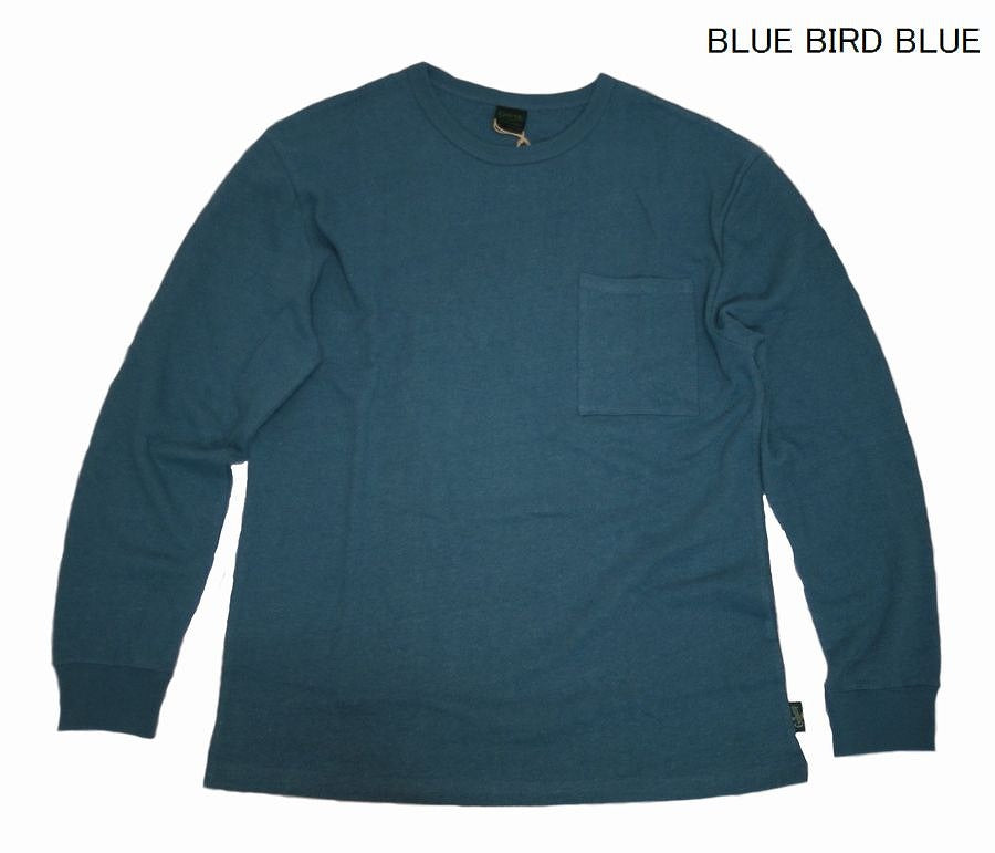 ヘンプコットン ヘンプヘビージャージーGOHEMP ゴーヘンプメンズベーシックロングスリーブTシャツ LOW POCKET TEE メンズ長袖