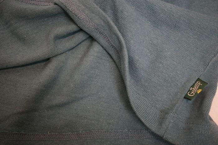 ヘンプコットン ヘンプヘビージャージーGOHEMP ゴーヘンプメンズベーシックロングスリーブTシャツ LOW POCKET TEE メンズ長袖