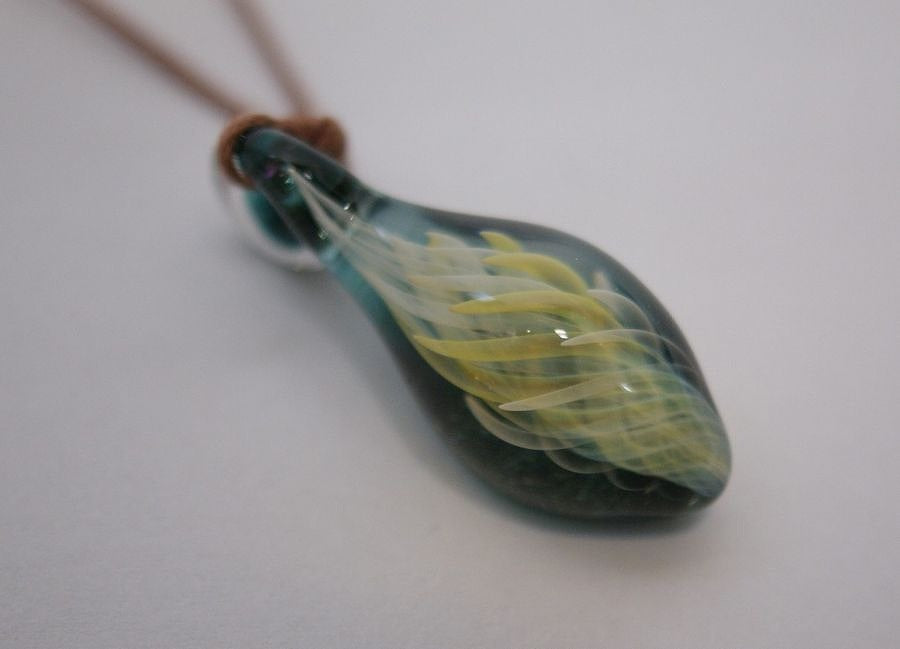 ハンドメイドガラスアクセサリークリックポスト発送!Euony-Glass ユーオニーグラス プチペンダント ガラスペンダント
