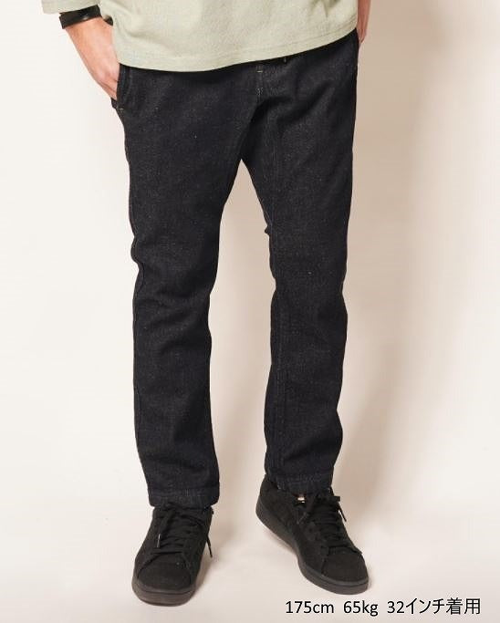 GO HEMPの定番パンツ「SLIM RIB PANTS/ONE WASH」がリニューアルGO HEMP ゴーヘンプ SLIM RIB PANTS/ONE WASH H/C DENIM STRETCH スリムリブパンツ ワンウォッシュ デニム ストレッチ メンズ レディース