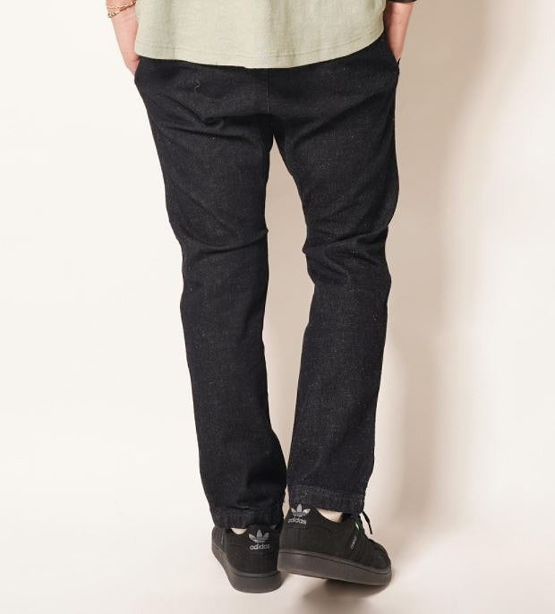 GO HEMPの定番パンツ「SLIM RIB PANTS/ONE WASH」がリニューアルGO HEMP ゴーヘンプ SLIM RIB PANTS/ONE WASH H/C DENIM STRETCH スリムリブパンツ ワンウォッシュ デニム ストレッチ メンズ レディース