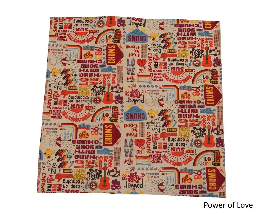 ハンカチやテーブルクロスにもクリックポスト発送CHUMS チャムス Bandana バンダナ ハンカチ マルチクロス