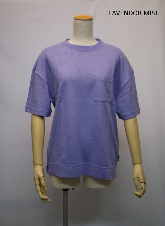 適度な厚みのワイドTシャツGOHEMP ゴーヘンプWIDE SLIT TEE ワイドスリットTシャツ レディース ビッグシルエット