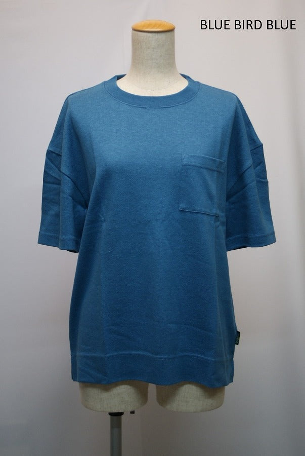 適度な厚みのワイドTシャツGOHEMP ゴーヘンプWIDE SLIT TEE ワイドスリットTシャツ レディース ビッグシルエット
