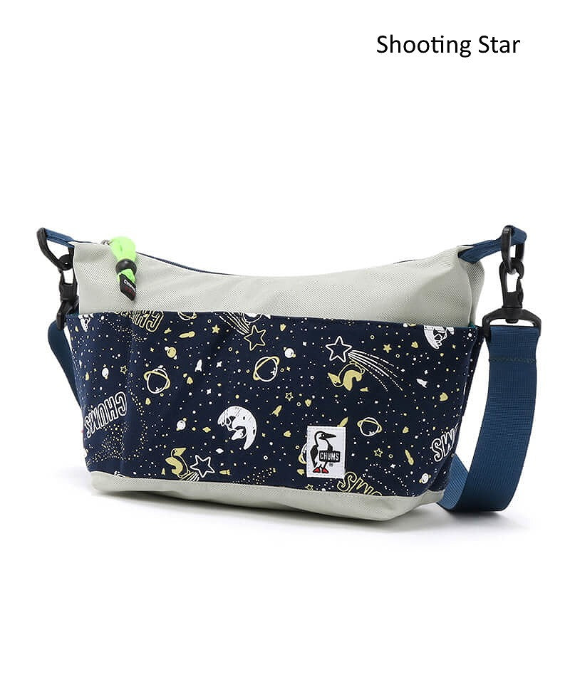 長年愛される、CHUMS定番のショルダーバッグCHUMS チャムスコレクトショルダースウェットナイロン collect shoulder sweat nylon mushroom shooting star ショルダーバッグ