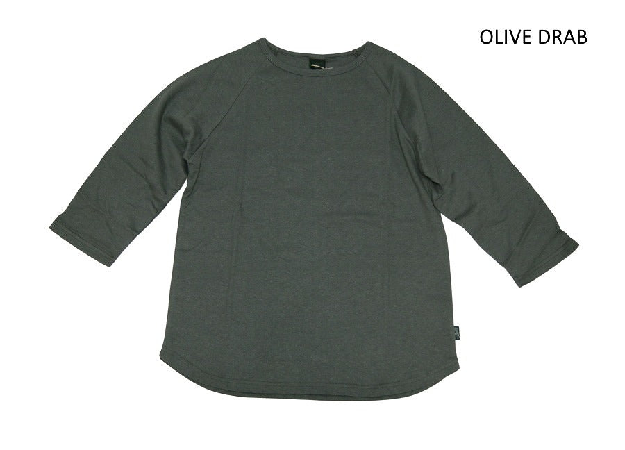 ヘンプ&オーガニックコットン GOHEMP ゴーヘンプBASEBALL TEE メンズ レディース ラグラン ベースボールTシャツ 7分袖 秋冬 シンプル