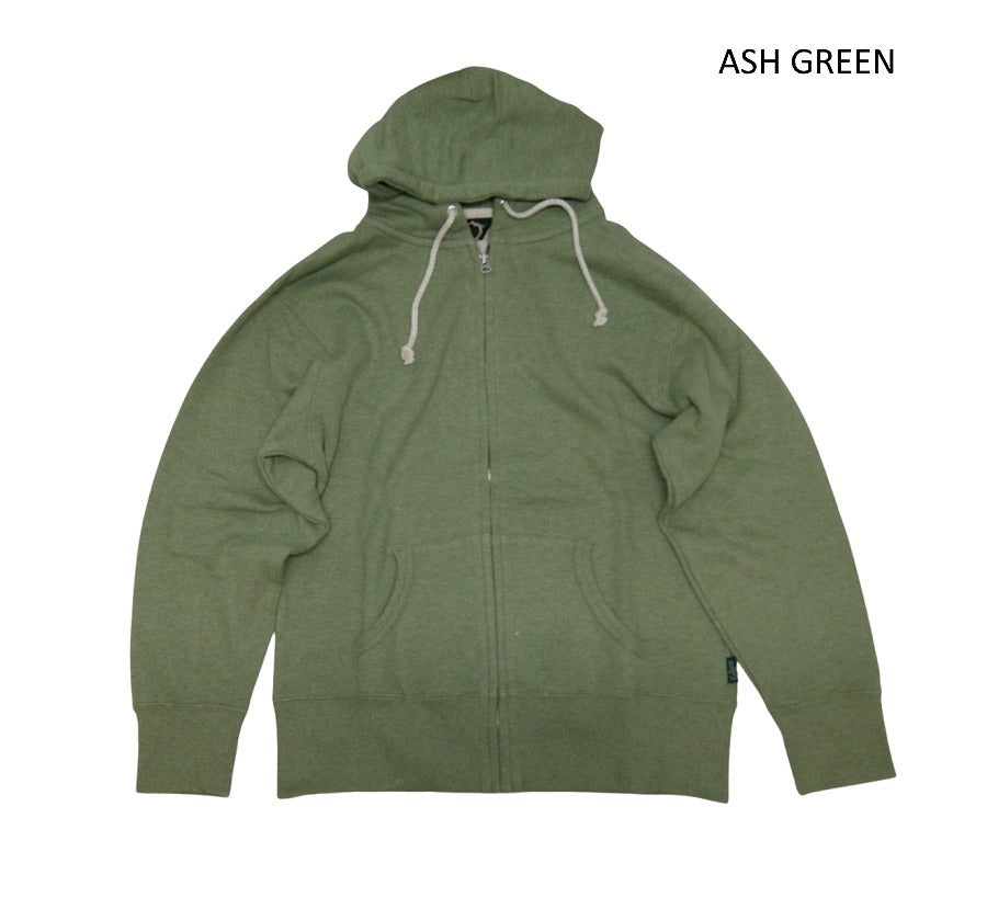 裏起毛のヘンプスウェット ジップアップパーカーGOHEMP ゴーヘンプHEMP ZIP UP HOODY ヘンプジップアップ フーディ メンズ 秋冬 パーカー シンプル