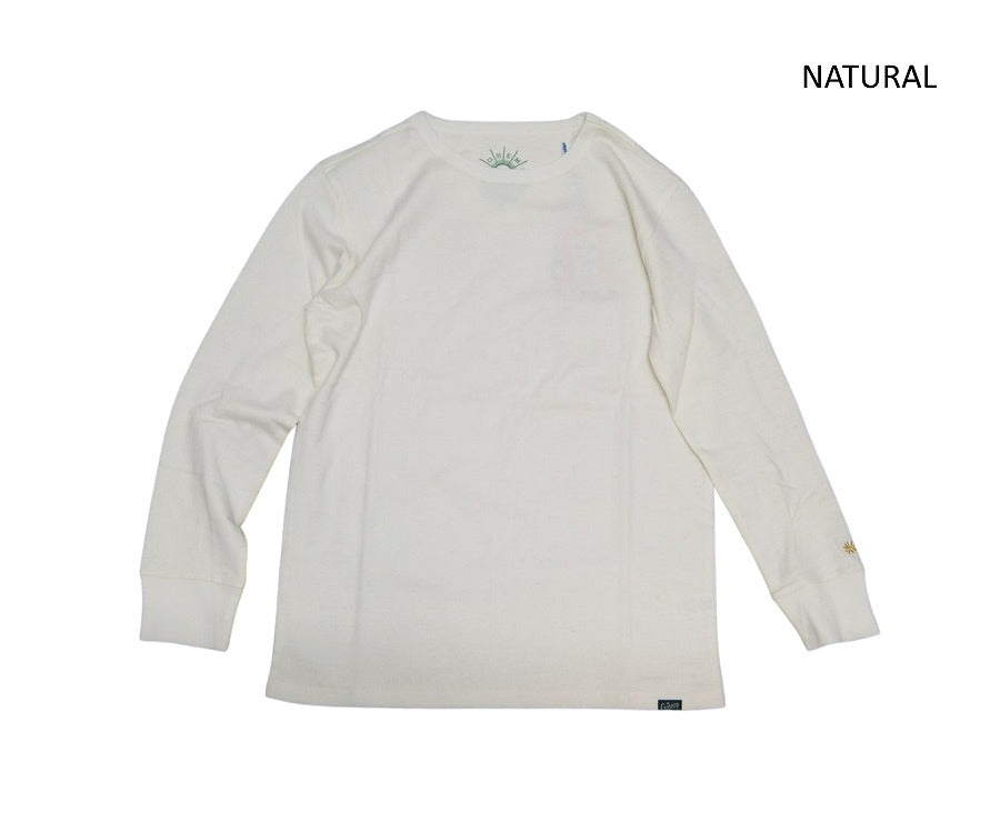 ゴーヘンプの定番インナー、サンブレンドウォーマーシリーズGOHEMP ゴーヘンプBASIC LONG SLEEVE TEE ベーシックロングスリーブTシャツ メンズ長袖Tシャツ インナー 秋冬 シンプルのコピーのコピー