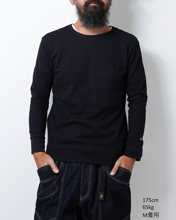 ゴーヘンプの定番インナー、サンブレンドウォーマーシリーズGOHEMP ゴーヘンプBASIC LONG SLEEVE TEE ベーシックロングスリーブTシャツ メンズ長袖Tシャツ インナー 秋冬 シンプルのコピーのコピー