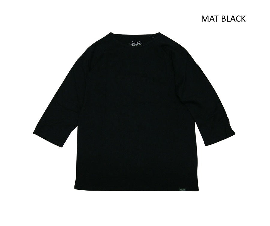 ゴーヘンプの定番インナー、サンブレンドウォーマーシリーズGOHEMP ゴーヘンプBASE BALL SLEEVE CREW ベースボールスリーブTシャツ メンズ9分袖Tシャツ インナー 秋冬 シンプル ラグランのコピー