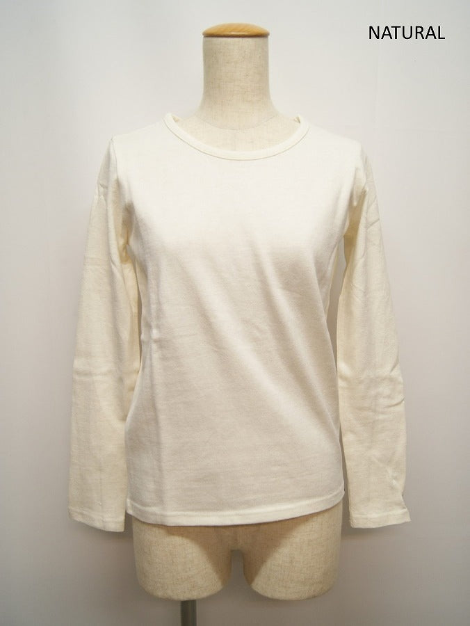 GOHEMPインナーの定番 ヘンプコットン&ウールGO HEMPゴーヘンプ WOMAN LONG SLEEVE TEE /SUN BLEND WARMER ウーマンロングスリーブTシャツ サンブレンドウォーマー レディース長袖Tシャツ インナー 秋冬