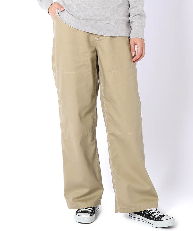 アウトドアシーンに最適、火の粉からウェアを守る難燃素材のキャンプパンツCHUMS チャムス Flame retardant camp pants フレームリターダントキャンプパンツ メンズ オリーブ サンド キャンプ アウトドア