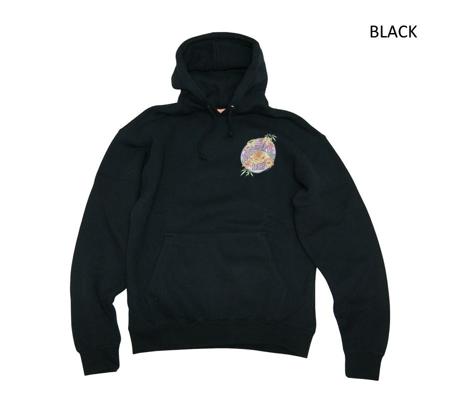全てペンのみで仕上げた手描きによるアートワークHAVE A GRATEFUL DAYSWEAT HOODIE -BLOOM GOWEST ゴーウエスト GOHEMP ゴーヘンプ パーカー スウェット 秋冬 厚手