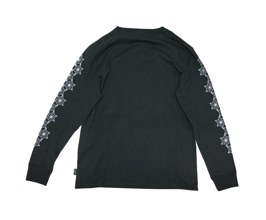 PRINT HEMP TEE ヘンププリントTシャツGOHEMP ゴーヘンプメンズロングスリーブTシャツ NATURE S ANSER L/S TEE メンズ長袖 春夏 麻柄