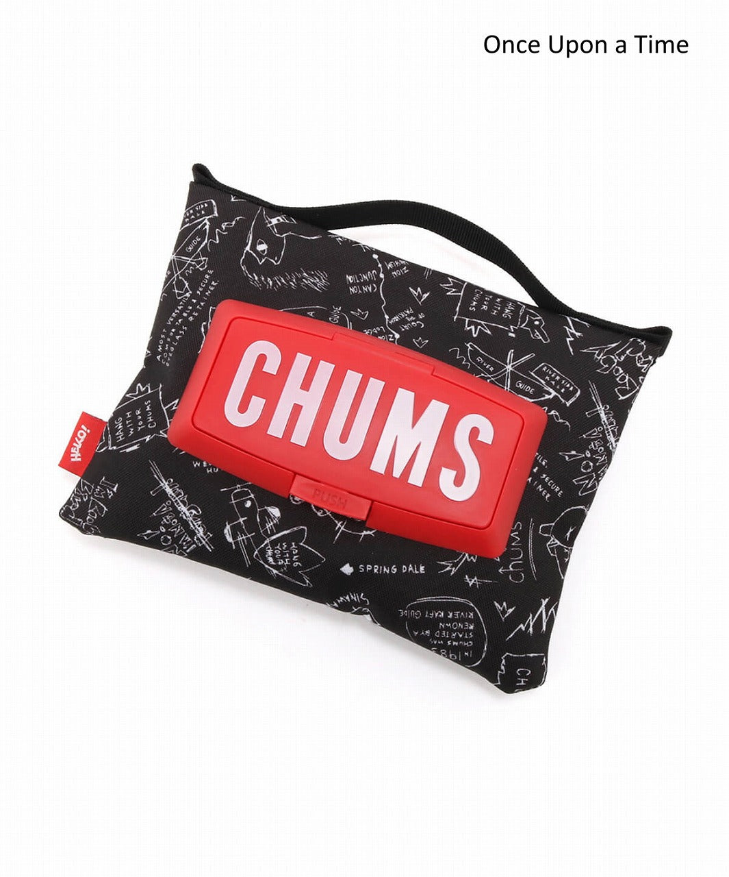 ウエットティッシュをお洒落におめかしできる収納ケースクリックポスト発送!!CHUMS チャムスリサイクルウェットティッシュケース Recycle wet tissue case キャンプ アウトドア
