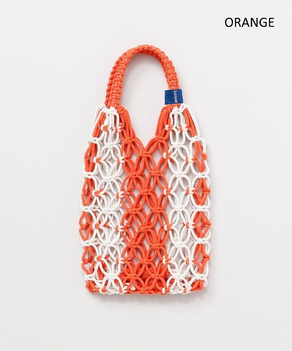 チャイハネ・アミナコレクション マクラメミニBAG ハンドバッグ コットンロープ編み 春夏