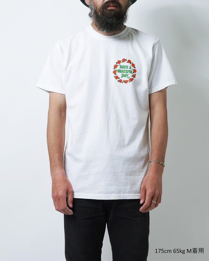クリックポスト発送!HAVE A GRATEFUL DAY COLLECTIONシリーズからSPRING & SUMMER COLLECTION がリリースHAVE A GRATEFUL DAY T-SHIRT -RIDING HIGH 半袖Tシャツ GOWEST ゴーウエスト GOHEMP ゴーヘンプ メンズ レディース