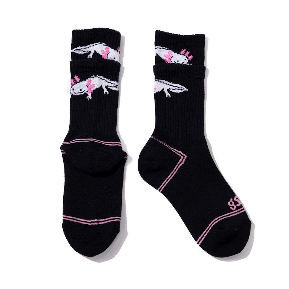 go slow caravan ゴースローキャラバン パイルジャガード レイヤードリブクルーソックス (MENS/WOMENS)