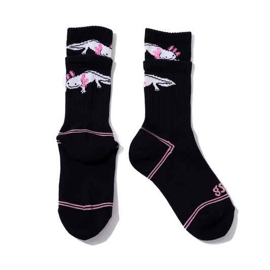 go slow caravan ゴースローキャラバン パイルジャガード レイヤードリブクルーソックス (MENS/WOMENS)