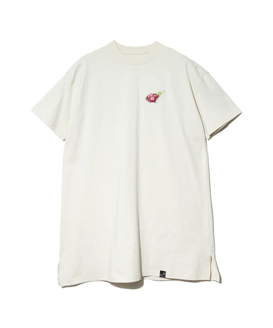 go slow caravan ゴースローキャラバン USA/C サークルLOGOチュニック (WOMENS)