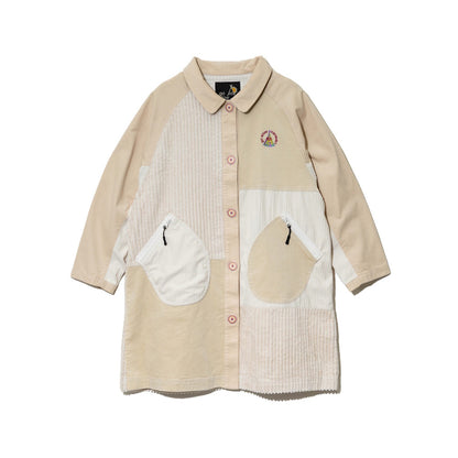 go slow caravan ゴースローキャラバン コーデュロイ切替ミドルコート (WOMENS)