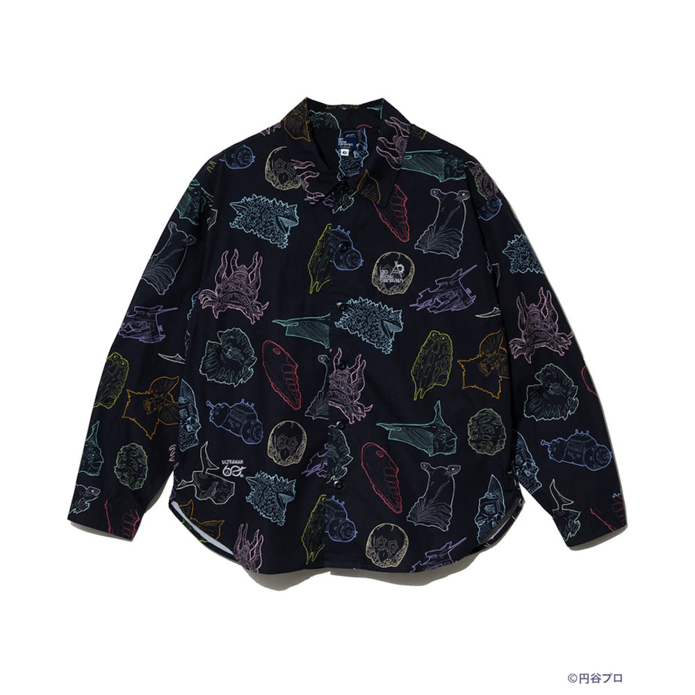 go slow caravan ゴースローキャラバン 【ウルトラマン×go slow caravan】40ブロード怪獣シャツ (MENS)