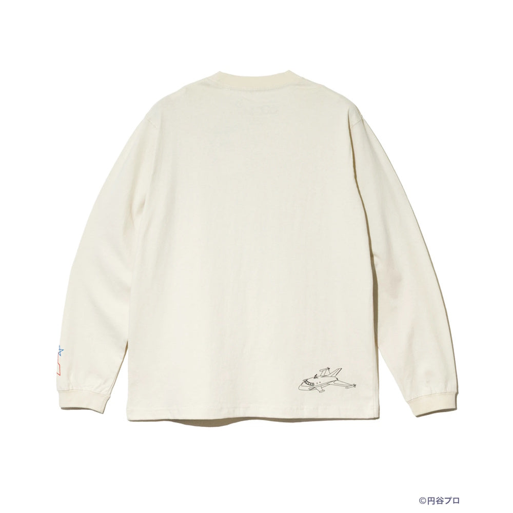 go slow caravan ゴースローキャラバン 【ウルトラマン×go slow caravan】USA/C 隊員猫ロングスリーブTEE (MENS)