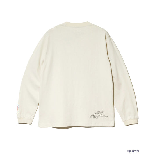 go slow caravan ゴースローキャラバン 【ウルトラマン×go slow caravan】USA/C 隊員猫ロングスリーブTEE (MENS)