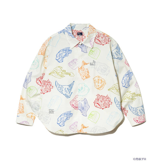 go slow caravan ゴースローキャラバン 【ウルトラマン×go slow caravan】40ブロード怪獣シャツ (MENS)