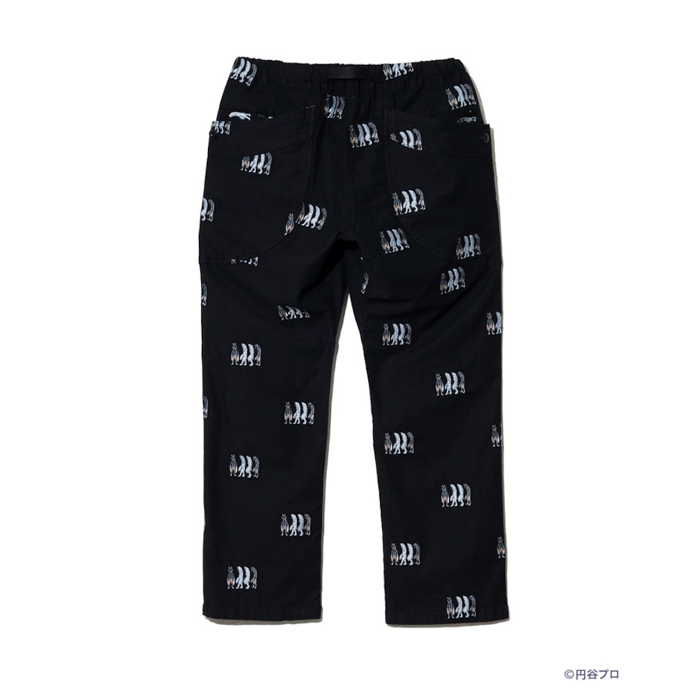 go slow caravan ゴースローキャラバン 【ウルトラマン×go slow caravan】ストレッチオックス 怪獣刺繍脇ポケパンツ (MENS)