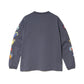 go slow caravan ゴースローキャラバン USA/C Hi!PSY!キノコ ロングスリーブ TEE (MENS)