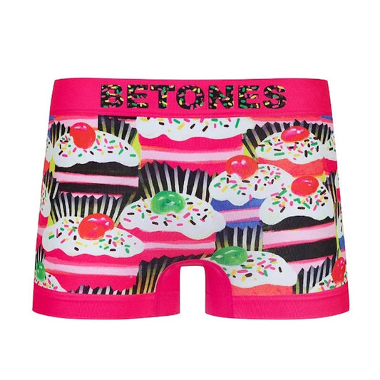 BETONES  CUP CAKES PINK(7926) ビトーンズ　ボクサーパンツ