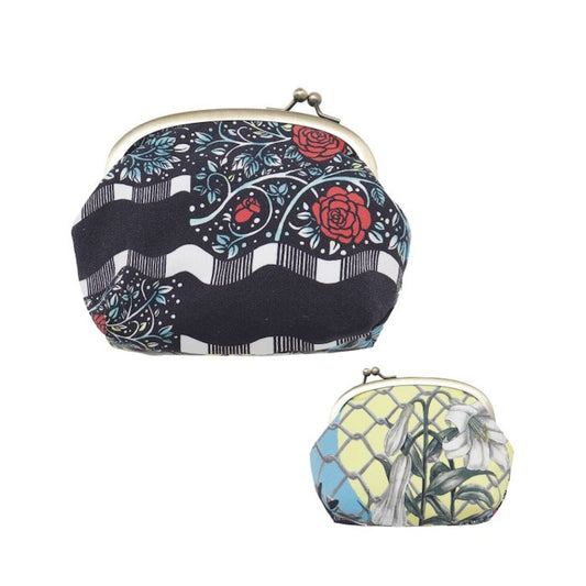 倭物やカヤ　マルチがま口《重宗玉緒×倭物やカヤ》　がま口　財布　和装 小物入れ　ポーチ