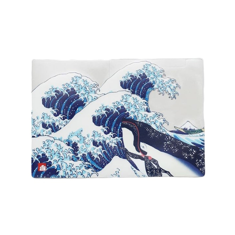 倭物やカヤ　浮世絵パスポートカバー 7SJP6108
