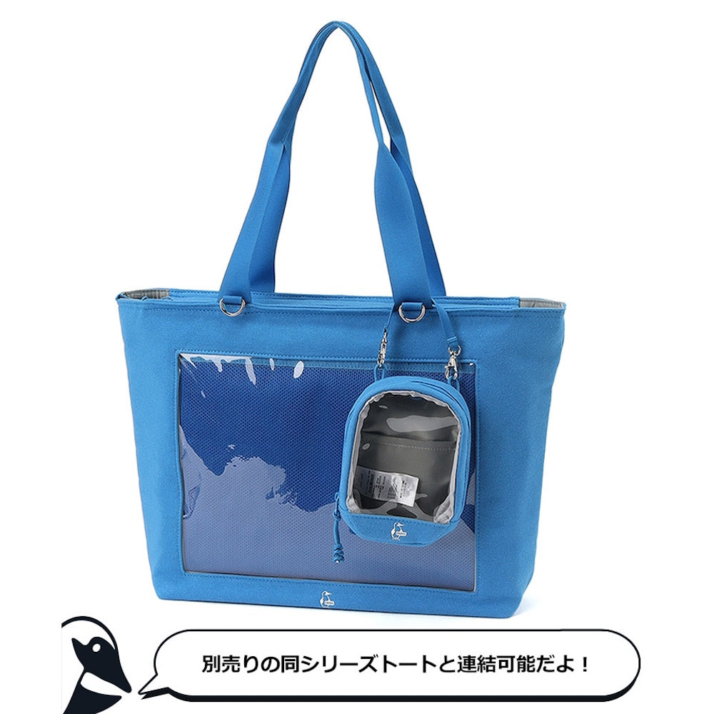 CHUMS チャムス クリアポーチスウェット（ポーチ｜ケース）Clear Pouch Sweat