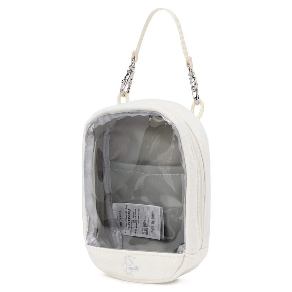 CHUMS チャムス クリアポーチスウェット（ポーチ｜ケース）Clear Pouch Sweat